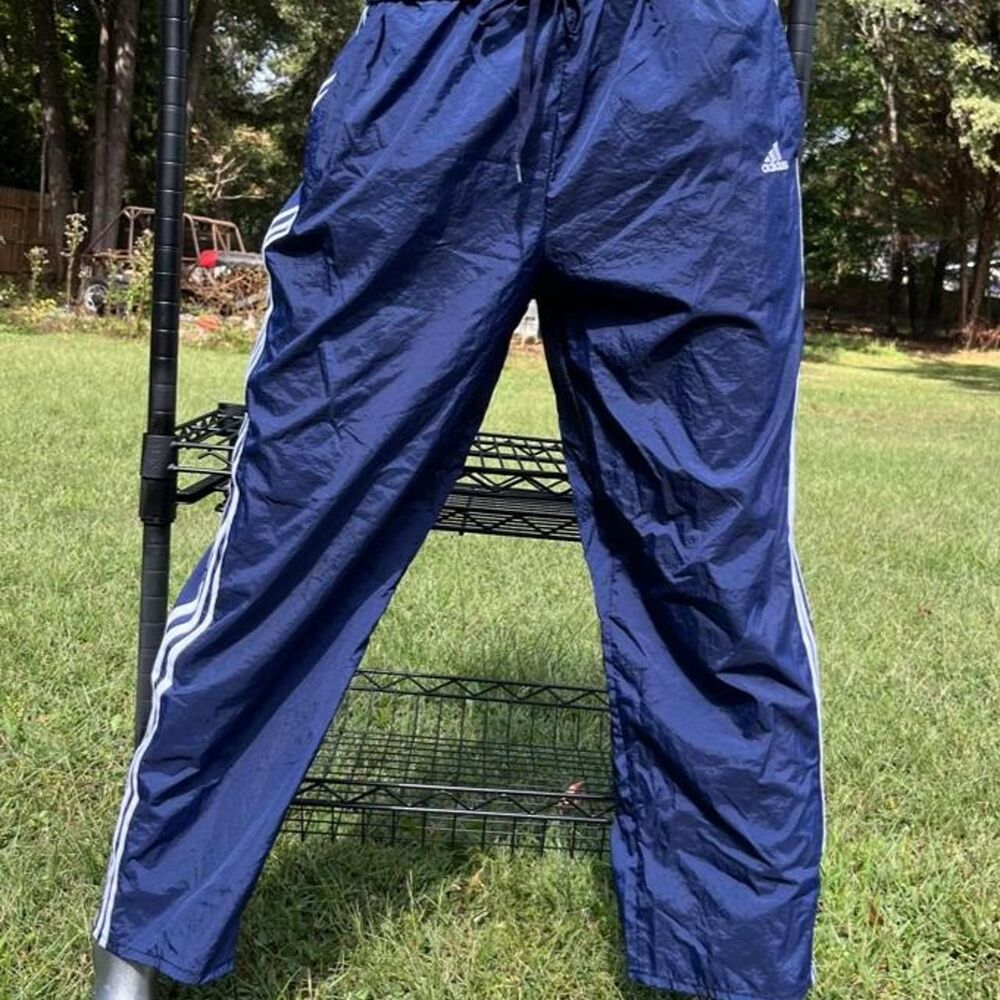 Adidas Women's Navy and Blue Joggers-tracksuits